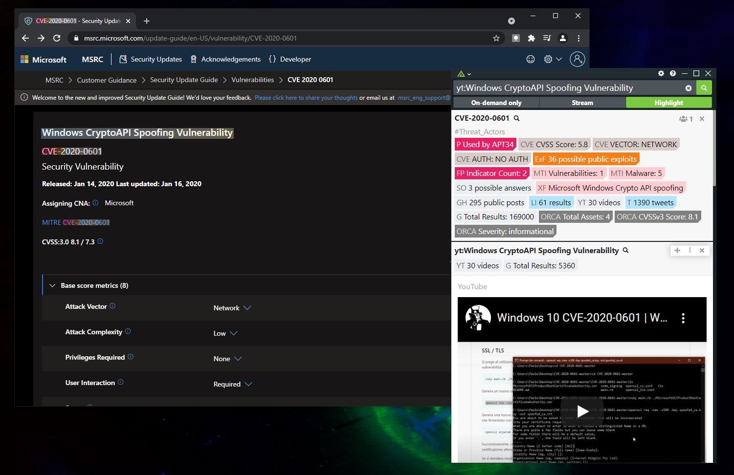 Example of Polarity's product overlaying a window on any application